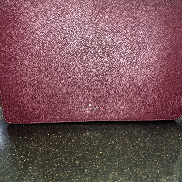 Kate Spade of New York Margaux Large Tote + Matching Laptop Sleeve — Mulberry ♠️ - Picture 5 of 15